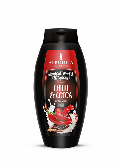 Kozmetika Afrodita mlijeko za tijelo Chilly & Cacao, 250ml