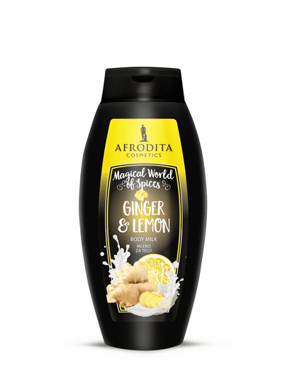 Kozmetika Afrodita mlijeko za tijelo Ginger & Lemon, 250ml