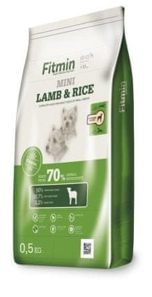 Fitmin hrana za pse Dog mini lamb&amp;rice, 0,5 kg