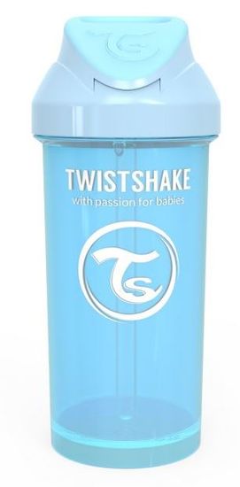 Twistshake dječja bočica sa slamkom, 360 ml 12+m