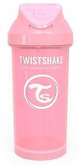 Twistshake dječja bočica sa slamkom, 360 ml 12+m