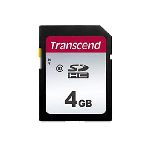 Transcend memorijska kartica SDHC 4GB, 300s, 95/45MB/s, C10, UHS-I Speed Class 1 (U1)