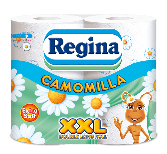 Regina toaletni papir Camom XXL 4/1 3-slojni, 301 list