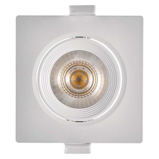EMOS stropna LED svjetiljka, kvadratna, topla bijela, 7 W