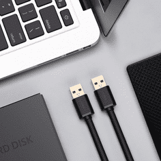 Ugreen USB 3.0 produžetak (M na M) 0,5 m, crni