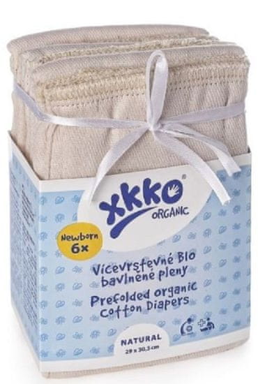 XKKO Organic (4/8/4), višeslojne pelene