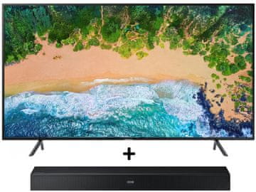 Samsung 4K UHD LED TV priijemnik 43NU7192 + 2-kanalni Soundbar HW-N400