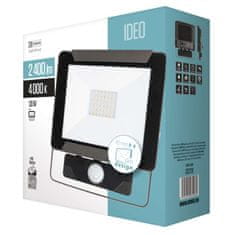 EMOS LED reflektor IDEO sa senzorom pokreta, 30 W, neutralno bijeli