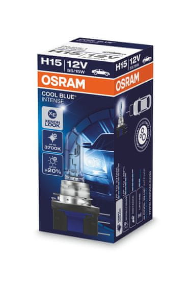Osram žarulja 12V/H15/15/55W/Cool Blue Intens