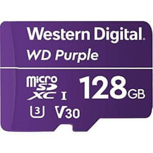 WD microSD kartica Purple, 128GB