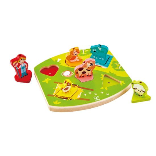 Hape puzzle sa zvukom - na farmi