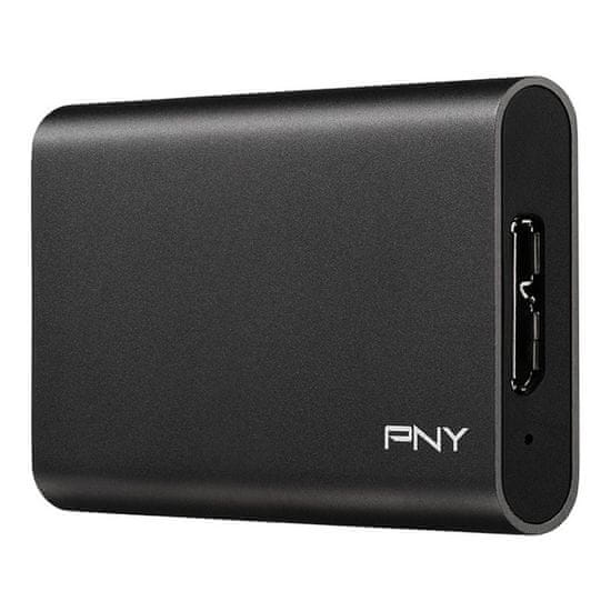 PNY SSD disk Elite Portable, 240GB, USB 3.0, 3D TLC
