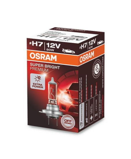 Osram žarulja 12V/H7/80W/Super Bright Premium