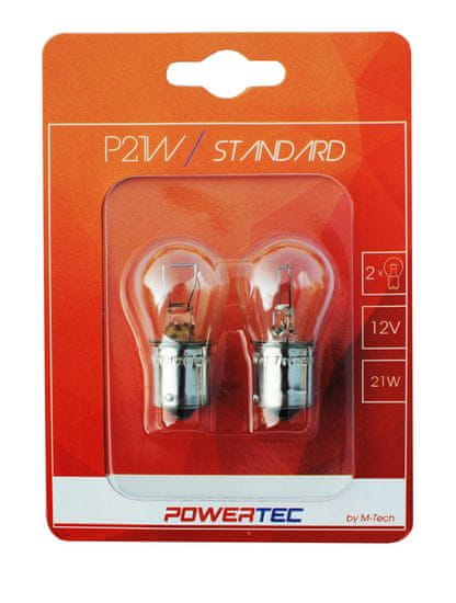 POWERTEC žarulja Standard P21W 12V 21W BA15S