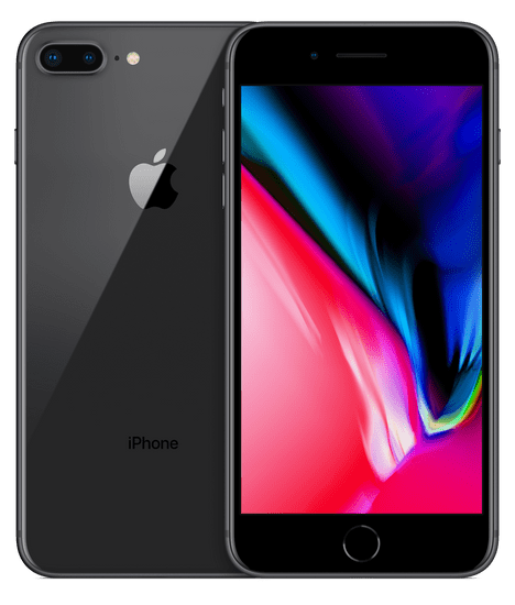 Apple telefon iPhone 8 Plus, 64 GB, sivi
