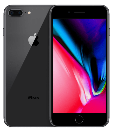 Apple iPhone 8 Plus, 128 GB, svemirski siva