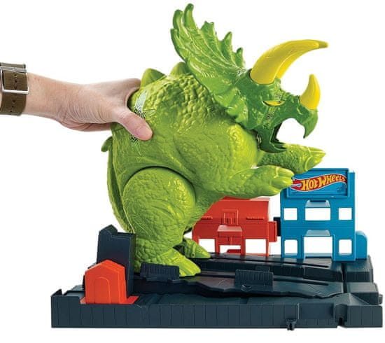 Hot wheels cheap city dinosaur