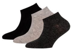 EWERS set od tri para čarapa za djevojčice, 23-26, crna