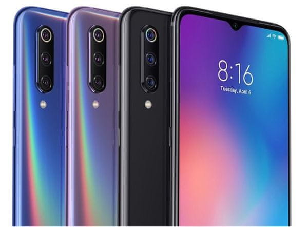 Mi 9, 6GB/64GB pametni telefon, crna