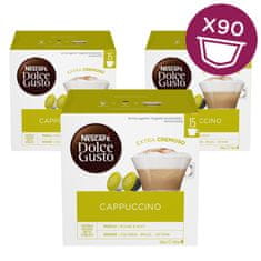 NESCAFÉ Dolce Gusto Cappuccino kapsule za kavu, XL (90 kapsula /45 pića)