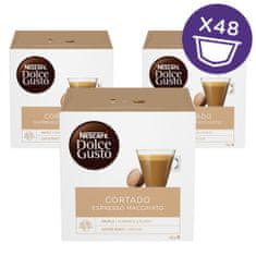 NESCAFÉ Dolce Gusto Cortado kapsule za kavu (16 kapsula / 16 napitaka), trostruko pakiranje