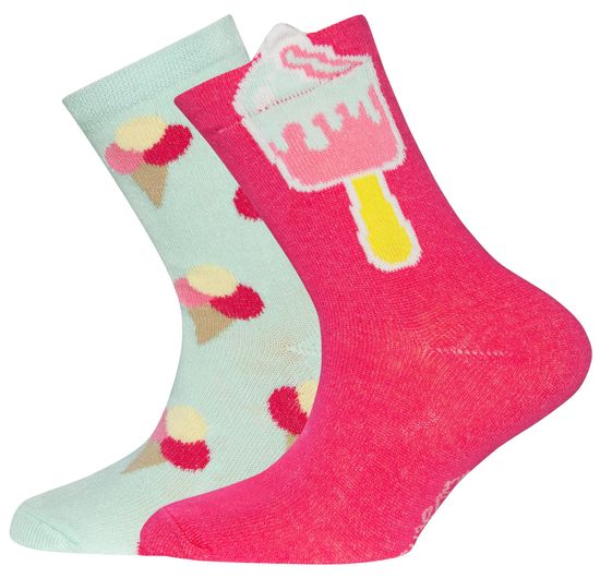 EWERS čarape za djevojčice s uzorkom