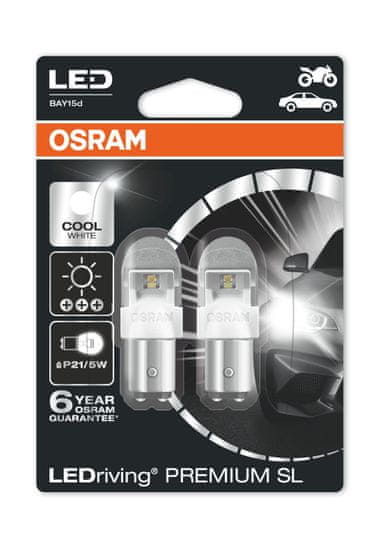 Osram žarulja LED 12V/P21/5W/CoolWhite, 2 kom