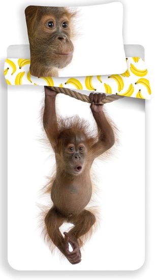 Jerry Fabrics dječja posteljina, motiv orangutana