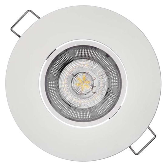 EMOS LED Exclusive stropna svjetiljka, bijela, topla bijela (8 W)