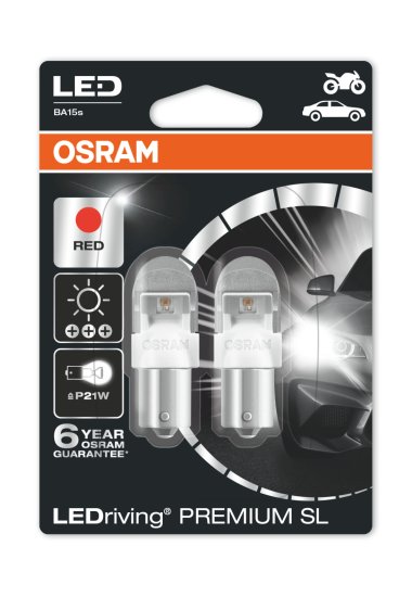 Osram žarulja LED/2W/12V/BA15S 4K, 2 komada