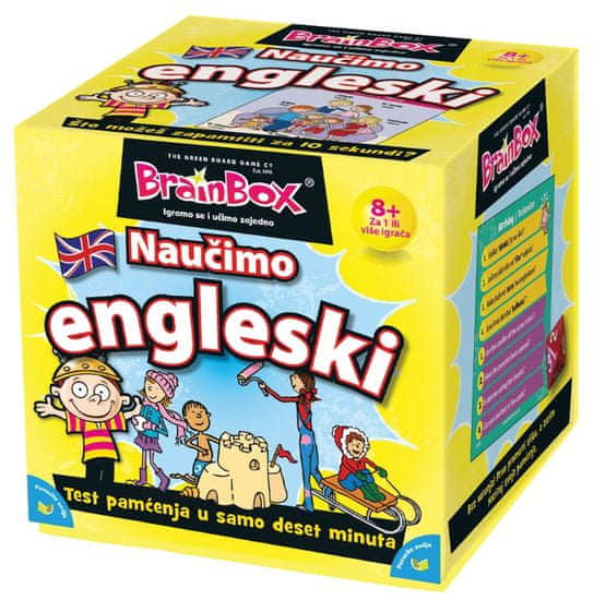 BRAINBOX društvena igra Naučimo engleski (HR 98552)