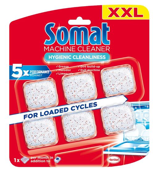 Somat Machine Cleaner tablete za perilicu posuđa, 6 komada