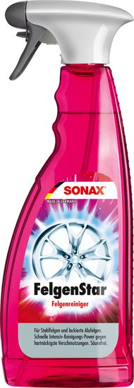 Sonax sjajno sredstvo za čišćenje naplataka Star, 750 ml