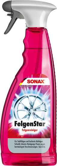 Sonax sjajno sredstvo za čišćenje naplataka Star, 750 ml