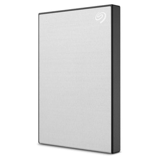 Seagate BackUp Plus Slim prijenosni disk, 2TB, 6,35cm (2,5''), USB 3.0, srebrni
