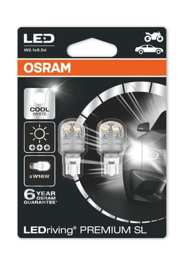 Osram LED W2,1x9,5d žarulja, 12V, 16W