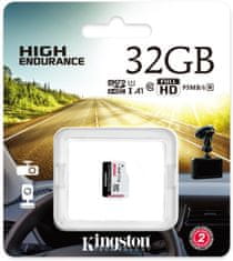 Kingston High Endurance memorijska kartica Micro SDHC, 32 GB (SDCE/32GB)