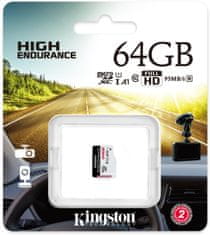 Kingston memorijska kartica Micro SDXC 64GB SDCE/64GB High Endurance