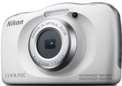 Nikon Coolpix W150, digitalni fotoaparat + SD16GB + torbica bijela