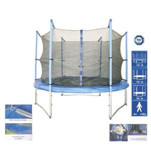 Spartan zaštitna mreža za trampolin, 305cm