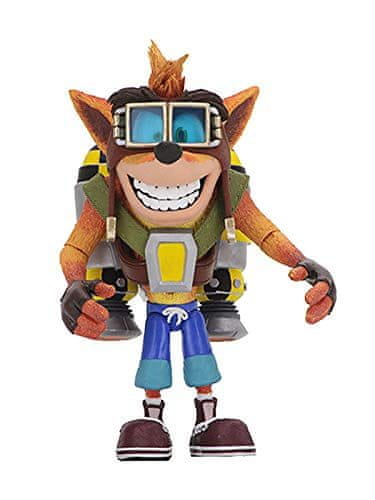 NECA crash bandicoot - 7 action figure - deluxe