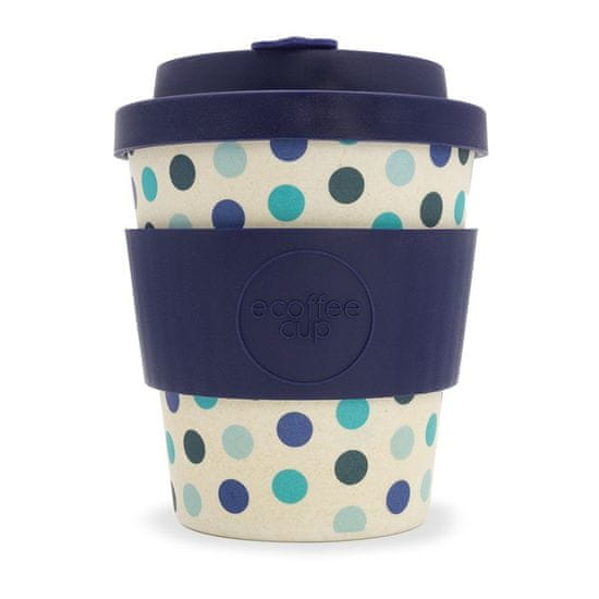 Ecoffee cup Blue Polka bambusova šalica, 240 ml