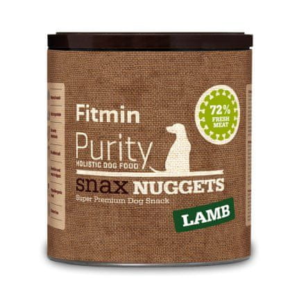 Fitmin Dog Purity Snax NUGGETS lamb poslastica za pse s okusom janjetine, 180 g
