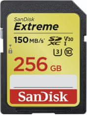 SanDisk memorijska kartica SDXC, 256 GB, Extreme, 150/70MB/s