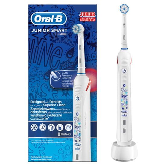 Oral-B Junior Smart dječja zubna četkica White (Smart 4 tech)