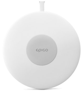EPICO Slim Wireless Pad bežični punjač, 10 W/7,5 W/5 W, bijeli