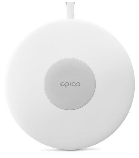 EPICO Slim Wireless Pad bežični punjač, 10 W/7,5 W/5 W, bijeli
