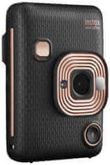 FujiFilm polaroidni fotoaparat Instax Mini LiPlay Stone White, crni