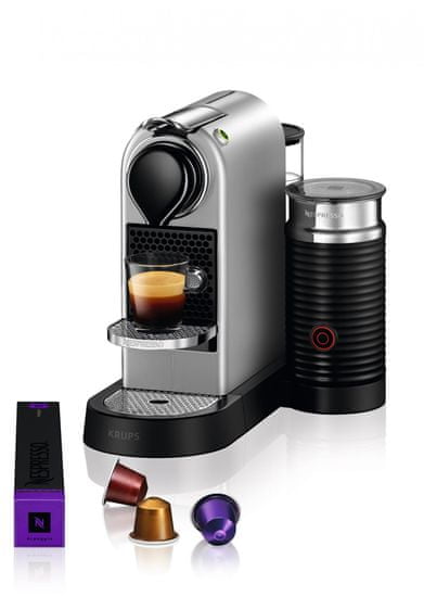 Nespresso Krups Citiz & Milk Silver XN761B10 aparat za kavu