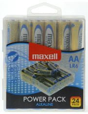 Maxell baterija AA (LR6), 24 kos, alkalne, pvc pakiranje
